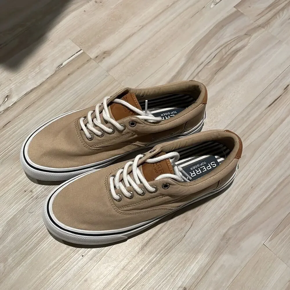 Mens Sperry Top sider lace up sneakers size 8 NEW